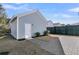 Detached storage shed with paved pathway at 760 Myrtle Branch St, Summerville, SC 29486