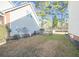 Grass backyard with a wooden swing set at 9504 Markley Blvd, Summerville, SC 29485