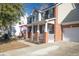 Two-story house with brick and siding exterior, and a attached garage at 9504 Markley Blvd, Summerville, SC 29485