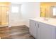Main bathroom with a tub, shower, and vanity at 9806 Sickle Dr, Ladson, SC 29456