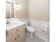 Small bathroom with toilet and sink at 108 Fairway Dr, Summerville, SC 29483