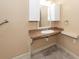 Accessible bathroom vanity with granite countertop at 108 Fairway Dr, Summerville, SC 29483
