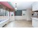Bright breakfast nook with bay window and view at 108 Fairway Dr, Summerville, SC 29483