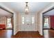 Bright entryway with hardwood floors and a white door at 108 Fairway Dr, Summerville, SC 29483