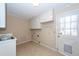 Laundry room with sink, cabinets, and exterior access at 108 Fairway Dr, Summerville, SC 29483