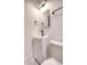 Clean bathroom with a white vanity and hexagon tile floor at 1111 Barrett Rd, Charleston, SC 29407