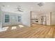 Bright dining area with hardwood floors and access to the kitchen at 1111 Barrett Rd, Charleston, SC 29407