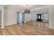 Spacious dining room with hardwood floors and access to entry at 1111 Barrett Rd, Charleston, SC 29407