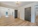 Spacious living room with hardwood floors and high ceilings at 1111 Barrett Rd, Charleston, SC 29407