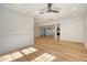 Open living room with hardwood floors and columns at 1111 Barrett Rd, Charleston, SC 29407