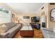 Comfortable living room featuring hardwood floors and ample seating at 1240 Fairmont Ave # 1, Mount Pleasant, SC 29464