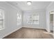Spacious bedroom with hardwood floors and neutral color palette at 2129 Blue Bayou Blvd, Johns Island, SC 29455