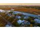 Aerial view of waterfront homes and marsh landscape at 222 Haddrell St, Mount Pleasant, SC 29464