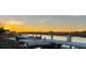 Sunset view from a private dock over calm water at 222 Haddrell St, Mount Pleasant, SC 29464