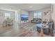 Open living and dining space with a large TV and comfortable seating at 286 W Bradford Pointe Dr, Summerville, SC 29486