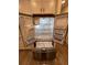 Stainless steel refrigerator with adjustable shelves and door bins for storage in the kitchen at 413 Trotters Ln, Moncks Corner, SC 29461