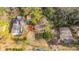 Aerial lot view showing property location and surrounding trees at 4230 Barnwell Ave, North Charleston, SC 29405