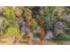 Aerial view of property highlighting lot size and location at 4230 Barnwell Ave, North Charleston, SC 29405