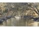 Narrow tidal creek winds through lush marsh vegetation at 6411 China Back Ln, Meggett, SC 29449