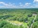 Aerial view of property showcasing home, pond, and lush green surroundings at 820 Pineneedle Way, Charleston, SC 29492