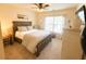 Cozy bedroom with a queen-size bed and window at 8781 Red Oak Dr, North Charleston, SC 29406