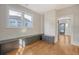 Office with built-in cabinetry and hardwood floors at 929 Rutledge Ave, Charleston, SC 29403