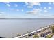 Stunning panoramic view of waterfront and cityscape at 1 King St # 503, Charleston, SC 29401