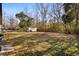 Spacious backyard with shed and wooded area at 116 Eagle Dr, Summerville, SC 29485