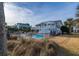 House with private pool and fenced backyard at 1308 Palmetto Blvd Blvd, Edisto Beach, SC 29438