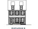 House elevation plan with two-story design and dormers at 131 Cantona Dr, Summerville, SC 29483