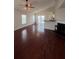Spacious living room with hardwood floors and a fireplace at 139 Blue Jasmine Ln, Summerville, SC 29483