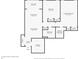 Floor plan showing a two-bedroom condo with sunroom at 14 Lockwood Dr # 6H, Charleston, SC 29401