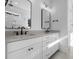 Elegant bathroom with double vanity, soaking tub, and walk-in shower at 1461 Lieben Rd, Mount Pleasant, SC 29466