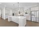Spacious kitchen featuring a large island and modern cabinets at 1461 Lieben Rd, Mount Pleasant, SC 29466