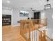 Game room features a pool table, built-in shelving, and hardwood floors at 1661 Battalion Dr, Charleston, SC 29412