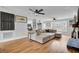 Large living room with sectional sofa and built-in shelving at 1661 Battalion Dr, Charleston, SC 29412