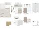 A detailed design plan showing kitchen, baths, and laundry at 1894 Grover Rd, Johns Island, SC 29455