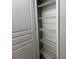 Empty pantry with wire shelving; ready for your groceries! at 1908 Basildon Rd, Mount Pleasant, SC 29466