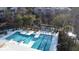Resort-style pool with lounge chairs and a sundeck at 1908 Basildon Rd, Mount Pleasant, SC 29466