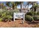 Marsh Walk Villas sign in front of building at 2014 Long Bend Dr, Seabrook Island, SC 29455
