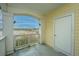Private balcony with wooded views and storage closet at 2244 Ashley Crossing Dr # 333, Charleston, SC 29414