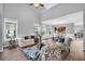 Living room with hardwood floors and an open concept floorplan at 226 Comiskey Park Cir, Summerville, SC 29485