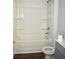 Bathroom features a bathtub, a shower combo with a toilet at 229 Grand View Xing, Summerville, SC 29483