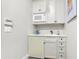 Small kitchenette with microwave and mini-refrigerator at 26 Cormorant Island Ln, Kiawah Island, SC 29455