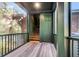 Screened porch with stairs and access to the home at 26 Cormorant Island Ln, Kiawah Island, SC 29455