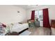 Spacious bedroom with a large window and hardwood floors at 3043 Mapleleaf Dr., Moncks Corner, SC 29461