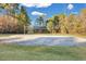 Sand volleyball court with surrounding trees at 329 Flyway Rd, Goose Creek, SC 29445