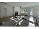 Living room with fireplace and hardwood floors under construction at 3315 Hopkinson Plantation Rd, Johns Island, SC 29455