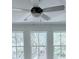 Sunroom with ceiling fan and views of the backyard at 3315 Hopkinson Plantation Rd, Johns Island, SC 29455