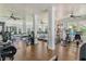 Spacious fitness center with a variety of exercise equipment at 4007 Capensis Ln, Ravenel, SC 29470